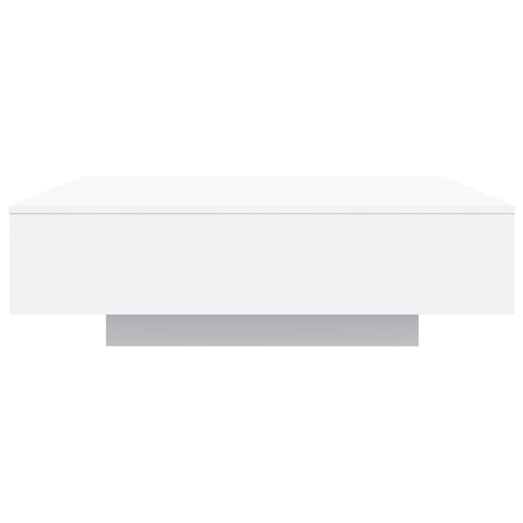VidaXL LED Salontafel Wit 100x100 - 35% Korting!