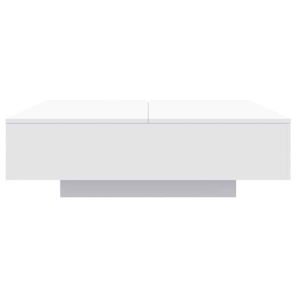 VidaXL LED Salontafel Wit 100x100 - 35% Korting!