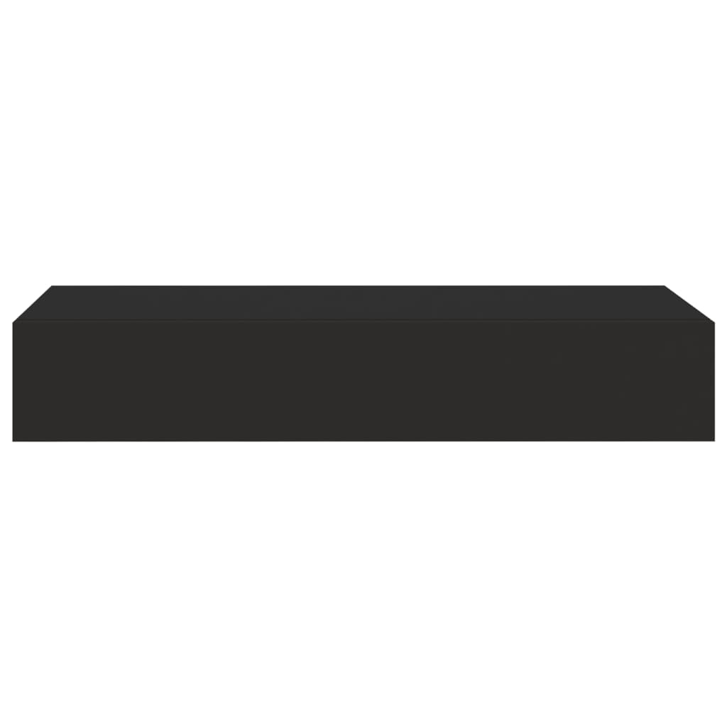 VidaXL Wandschap Zwart 60cm - 35% Korting! Retourdeal
