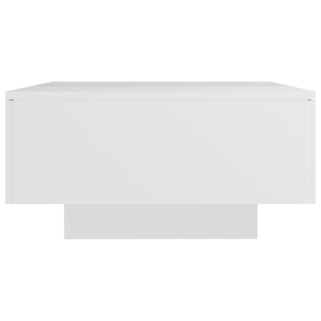 Salontafel Wit Hout 90x60cm - 35% Korting! (Retour)