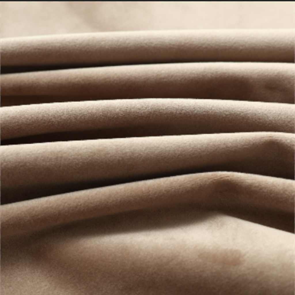 VidaXL Fluwelen Gordijnen Beige 140x245cm (2 st) -35% Korting!