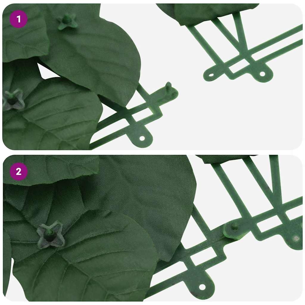 vidaXL Balkonscherm Donkergroen 600x100cm - 35% Korting!