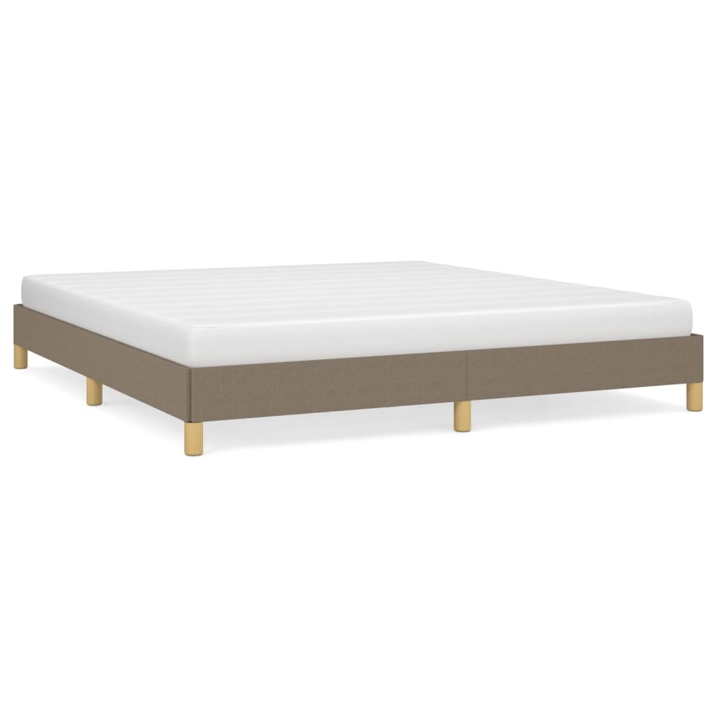 Bedframe 180x200cm Taupe - 35% Korting! Zo Goed Als Nieuw