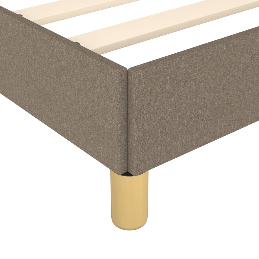 Bedframe 180x200cm Taupe - 35% Korting! Zo Goed Als Nieuw