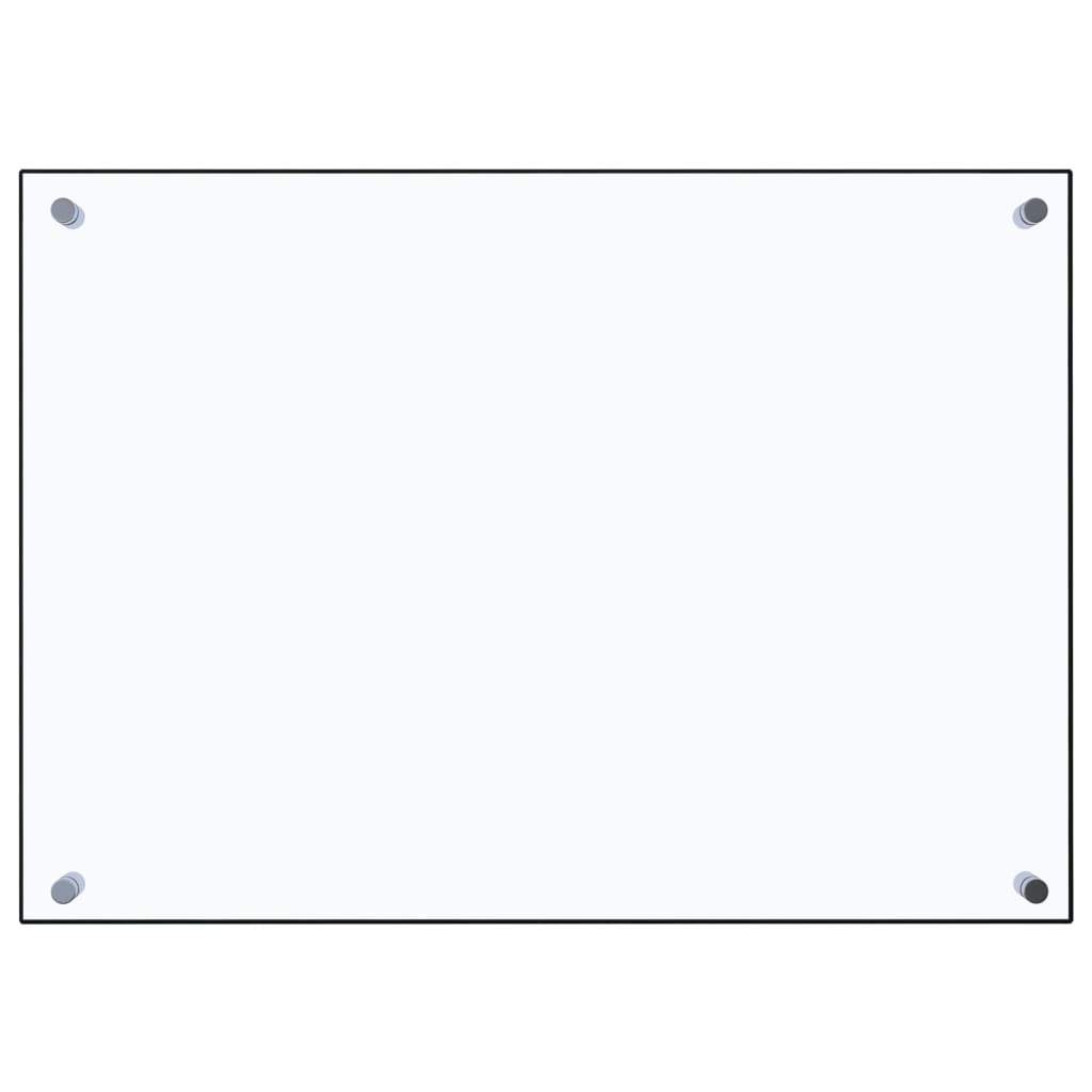 VidaXL Keuken Spatscherm 70x50cm Glas - Transparant - 47% Korting!