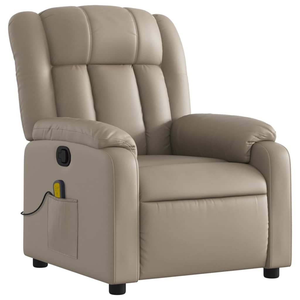 vidaXL Massagestoel Cappuccino - 35% Korting! Comfort & Relax