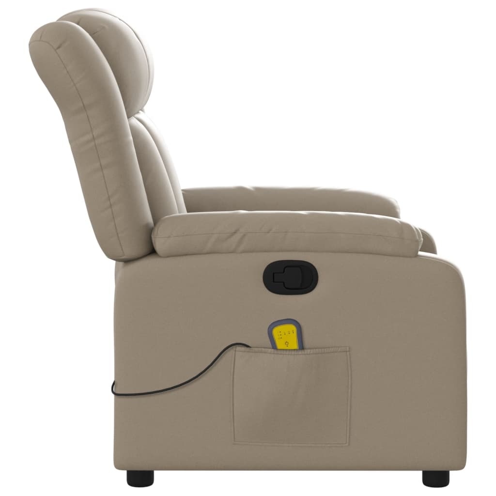 vidaXL Massagestoel Cappuccino - 35% Korting! Comfort & Relax