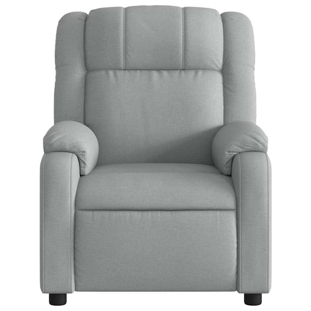vidaXL Massagestoel Lichtgrijs - Verstelbaar & Comfortabel - 35% Korting!