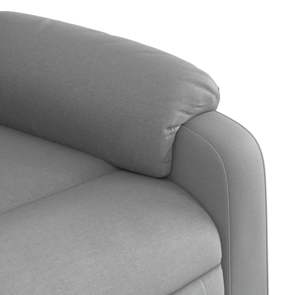 vidaXL Massagestoel Lichtgrijs - Verstelbaar & Comfortabel - 35% Korting!