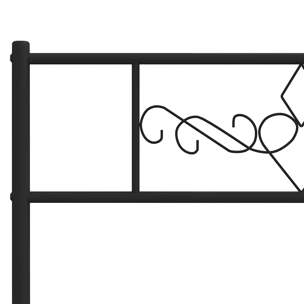VidaXL Bedframe 150x200 Zwart - 45% Korting! (Zo Goed Als Nieuw)