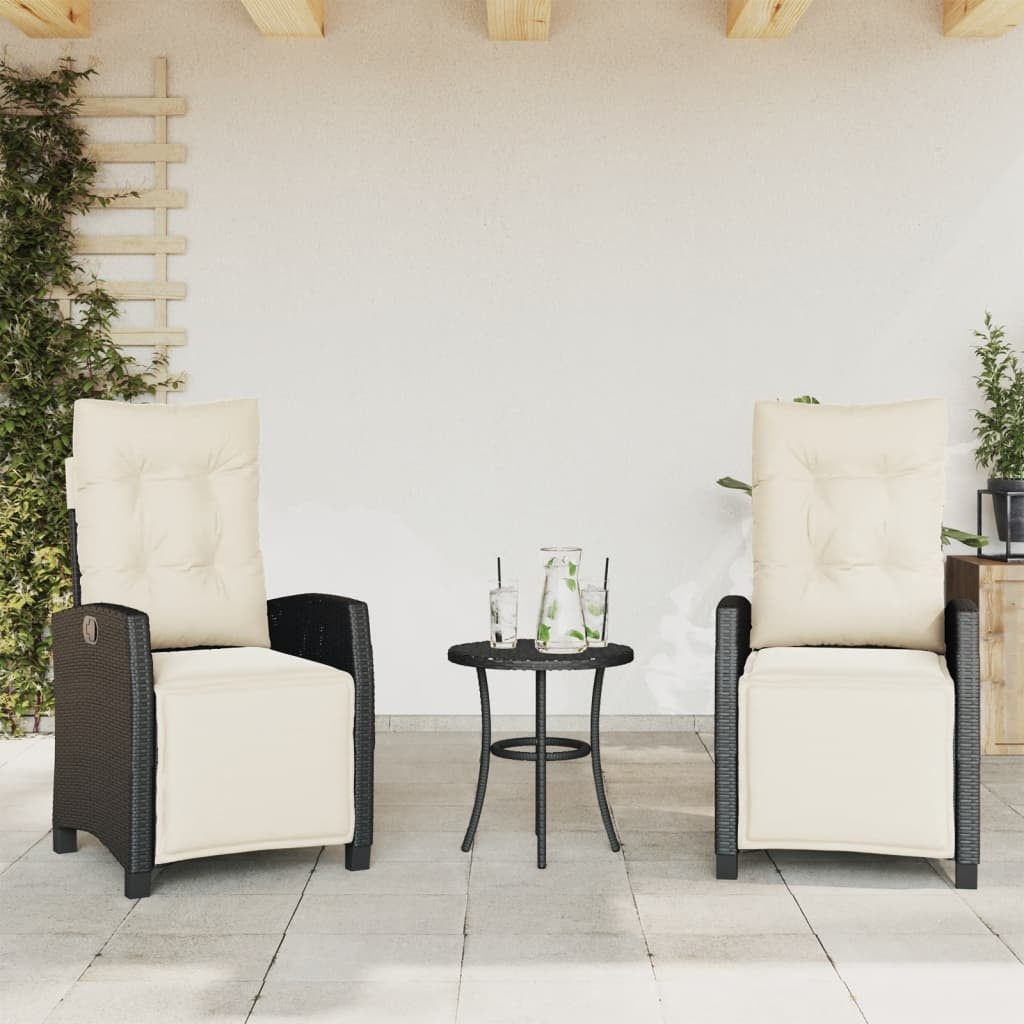 VidaXL Tuinstoelen (2x) verstelbaar + voetensteun -35%