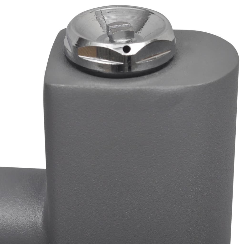 vidaXL Radiator Handdoekenrek Grijs 50x76cm -35% Korting!