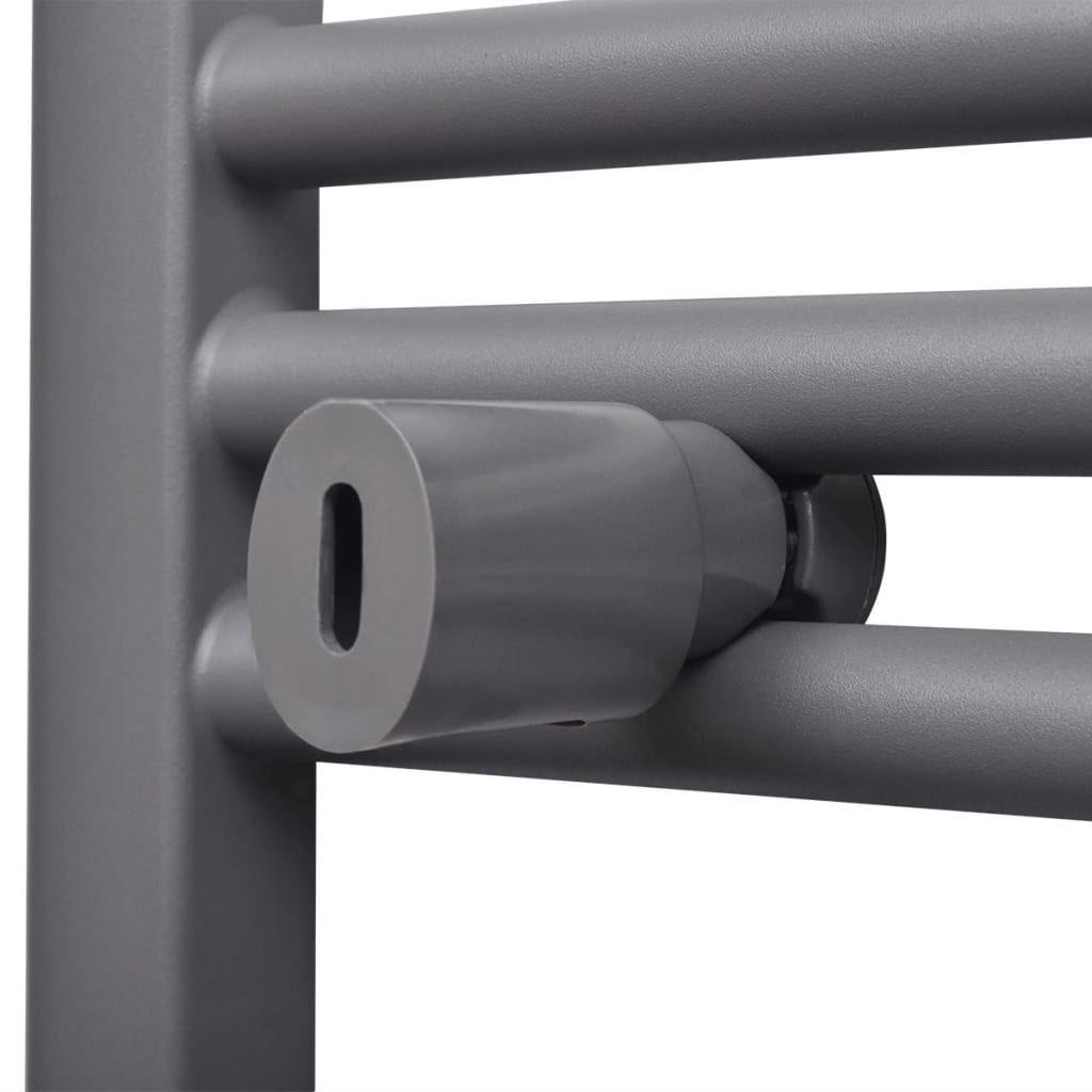 vidaXL Radiator Handdoekenrek Grijs 50x76cm -35% Korting!