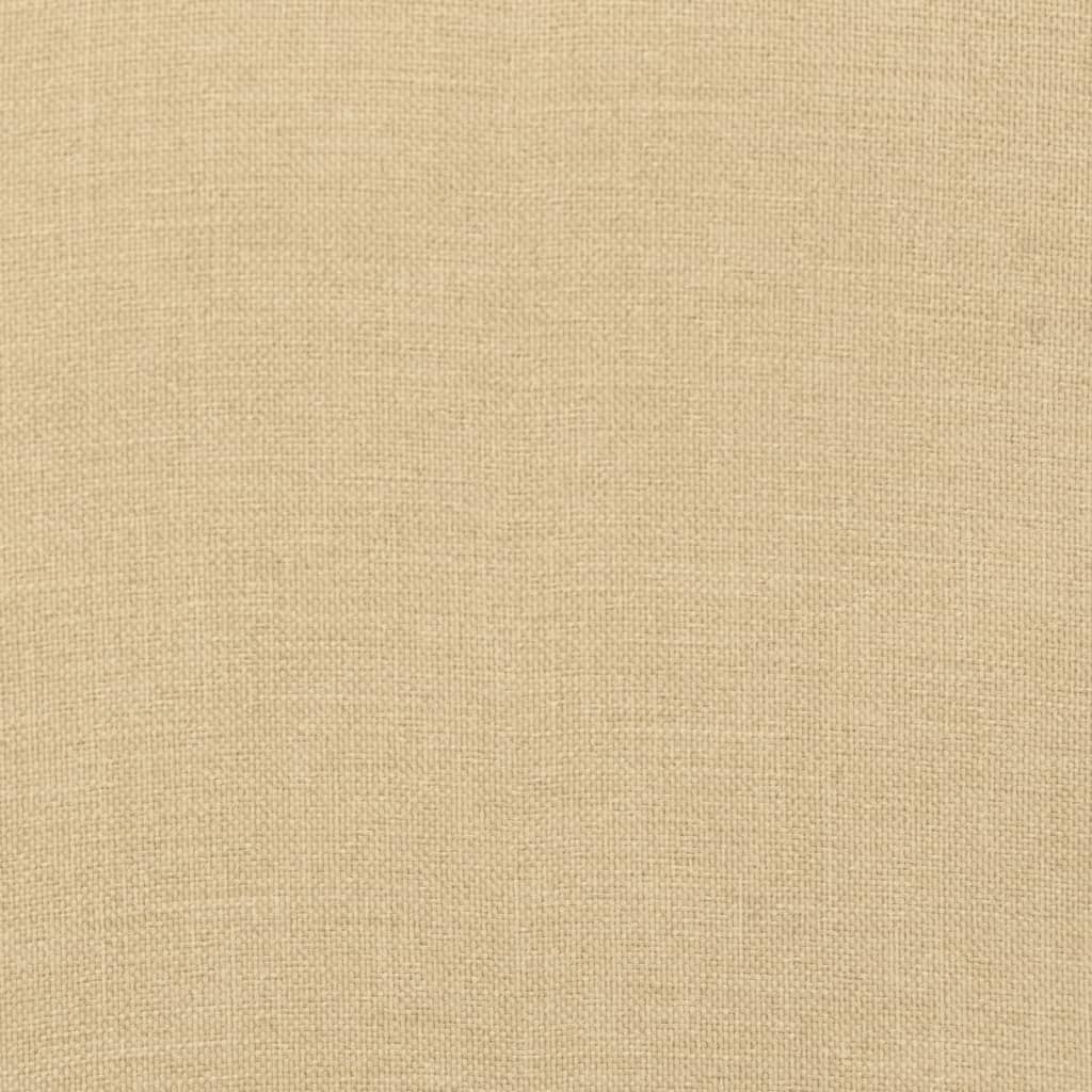 vidaXL Stoelkussens 4st Beige - Lage Rug - 35% Korting!