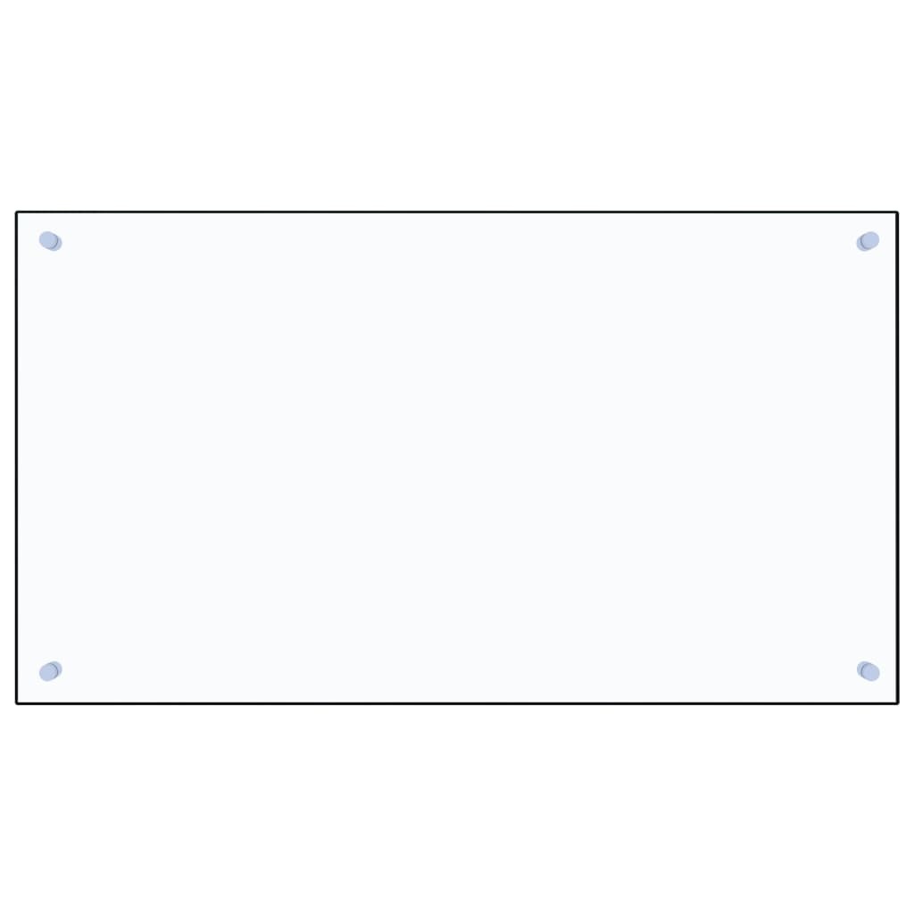 vidaXL Glazen Spatscherm 90x50cm - 35% Korting!