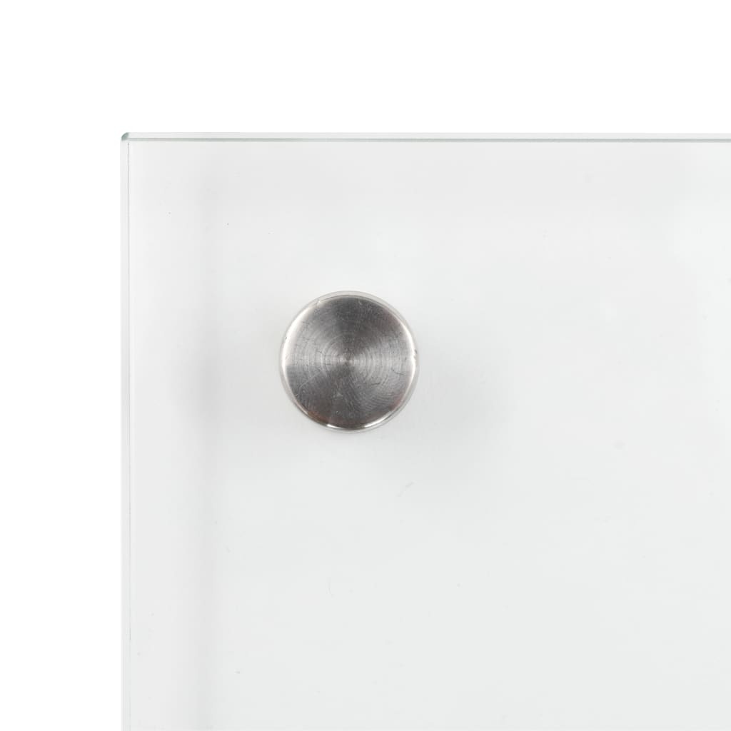 vidaXL Glazen Spatscherm 90x50cm - 35% Korting!