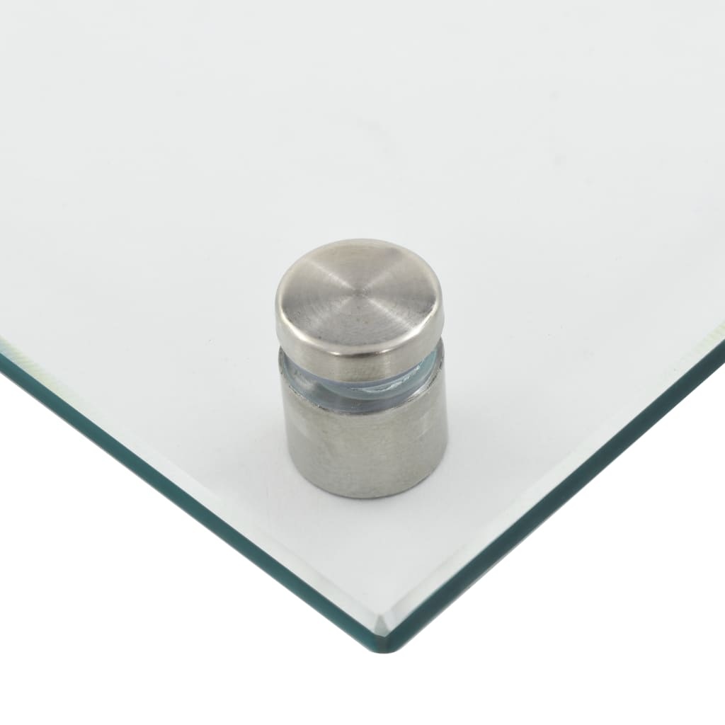 vidaXL Glazen Spatscherm 90x50cm - 35% Korting!