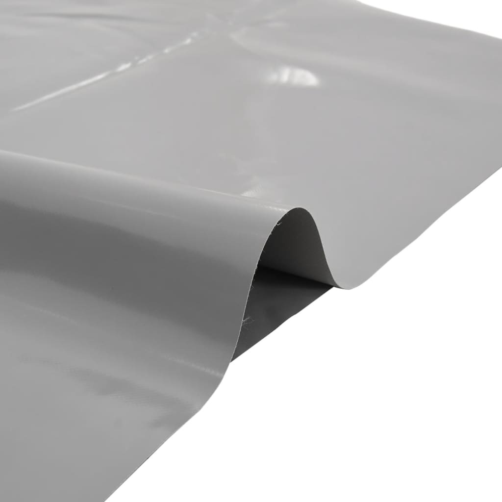 vidaXL Dekzeil 5x5m Grijs 650g/m² - 35% Korting!