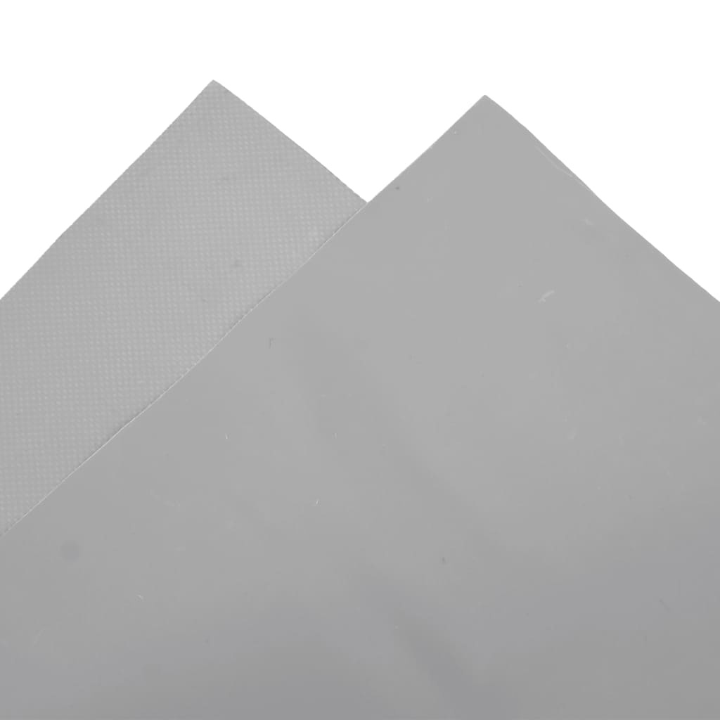 vidaXL Dekzeil 5x5m Grijs 650g/m² - 35% Korting!