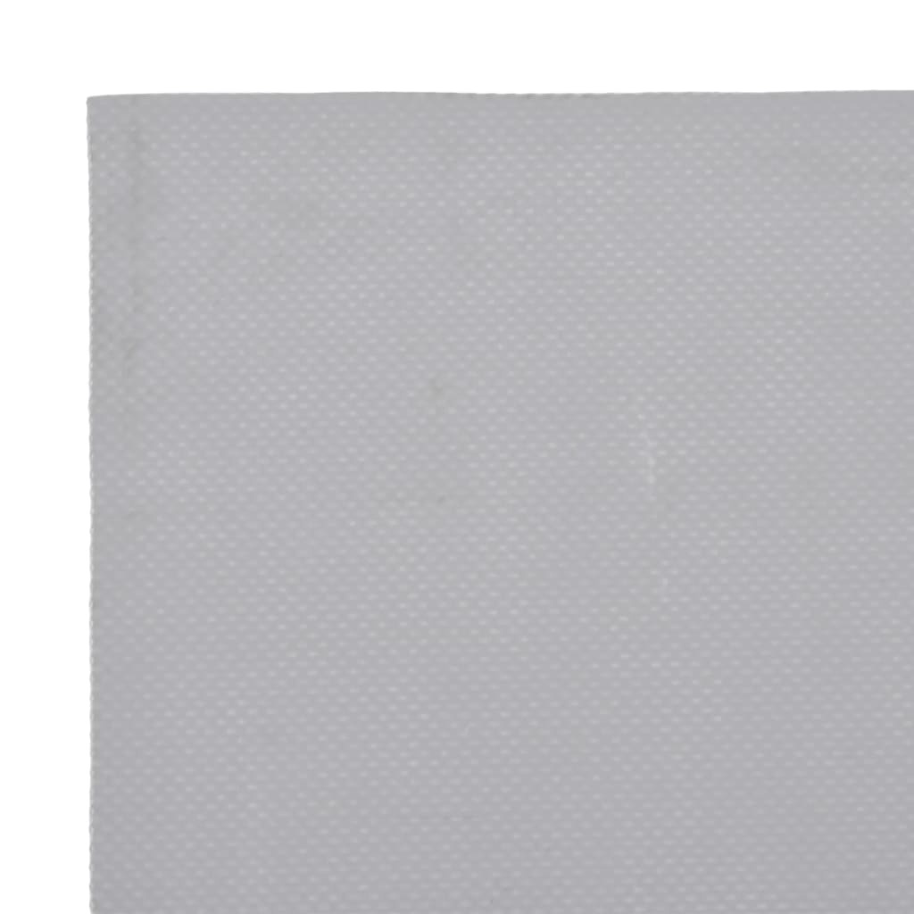 vidaXL Dekzeil 5x5m Grijs 650g/m² - 35% Korting!