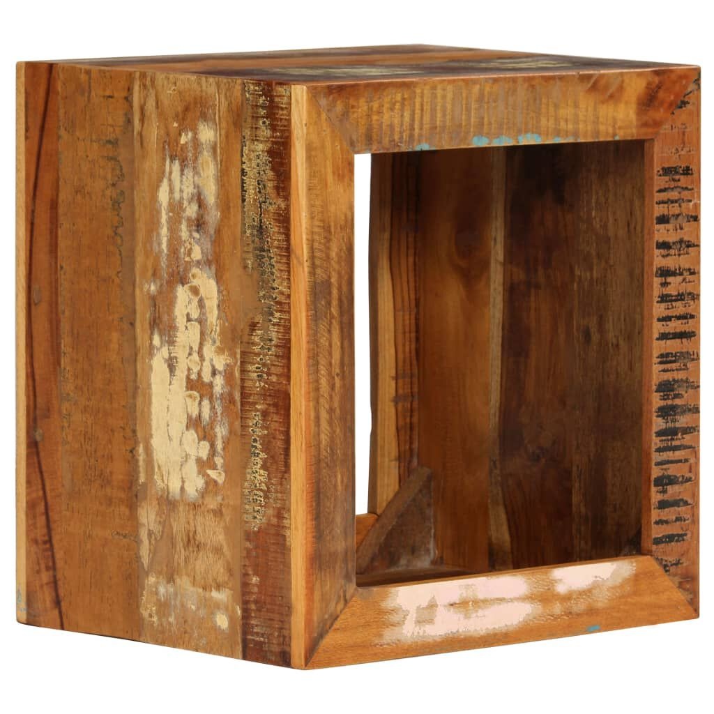 vidaXL Kruk Massief Hout 40x30x40cm - 46% Korting!