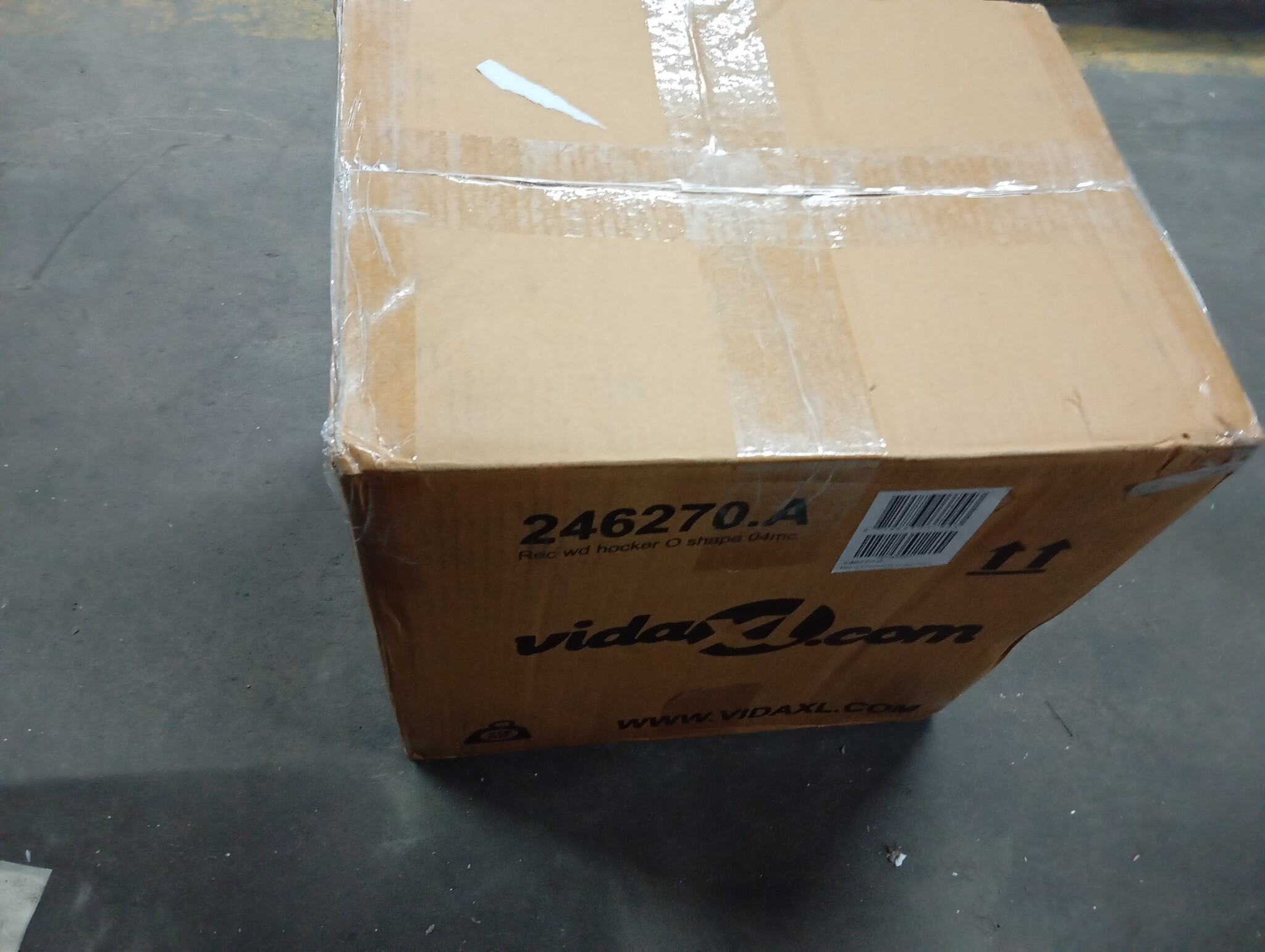 vidaXL Kruk Massief Hout 40x30x40cm - 46% Korting!
