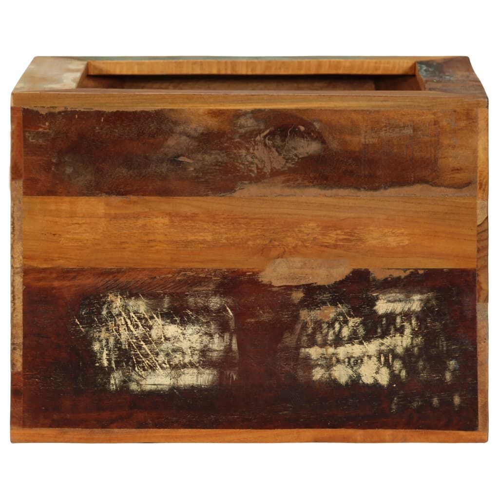 vidaXL Kruk Massief Hout 40x30x40cm - 46% Korting!
