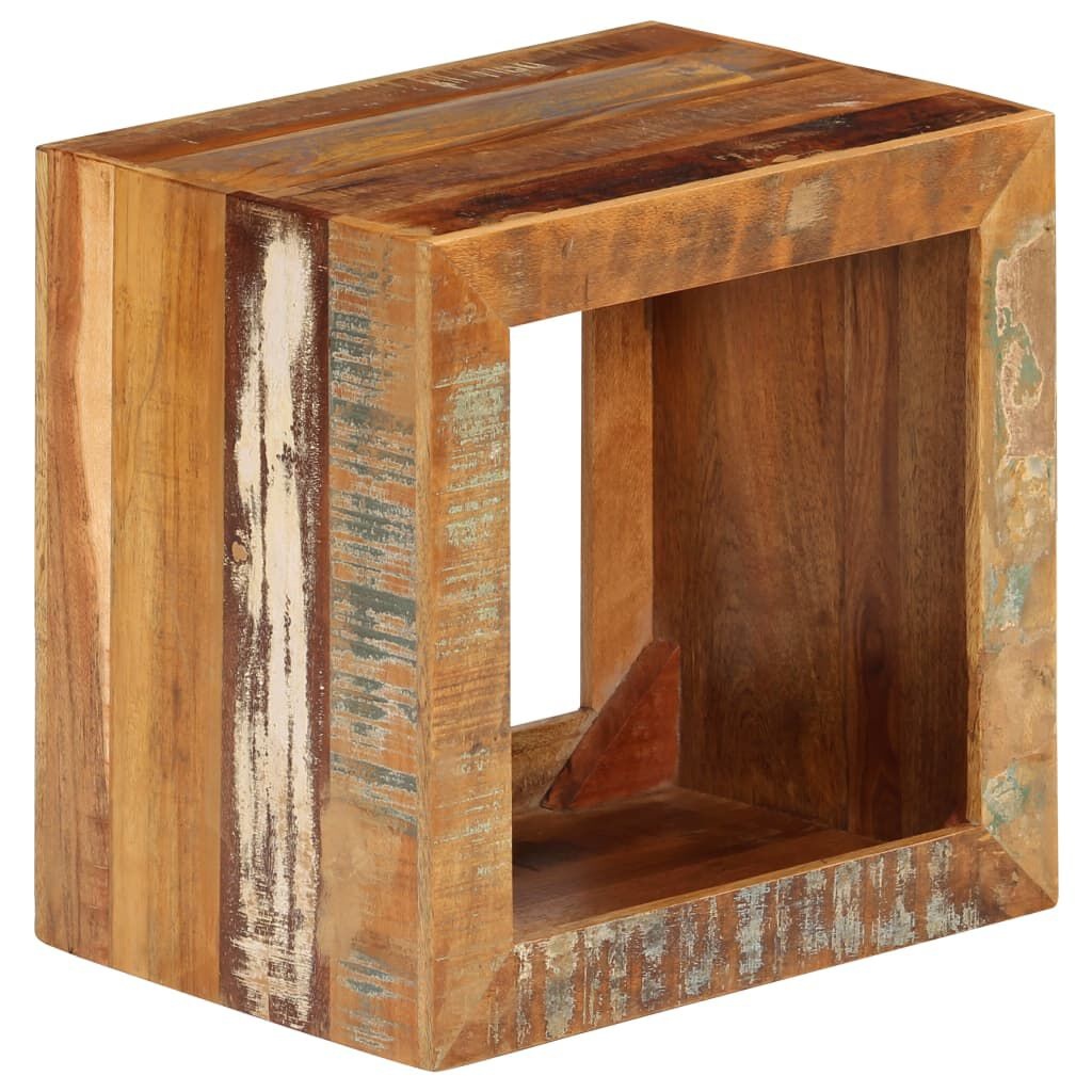 vidaXL Kruk Massief Hout 40x30x40cm - 46% Korting!
