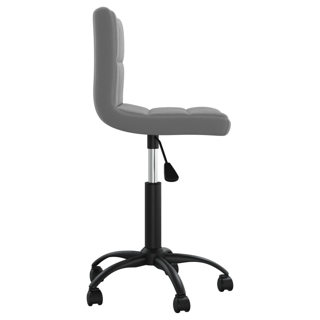 VidaXL Draaistoel Fluweel Grijs -47%! Topdeal!