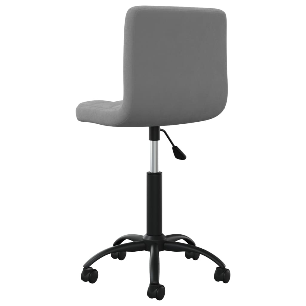 VidaXL Draaistoel Fluweel Grijs -47%! Topdeal!