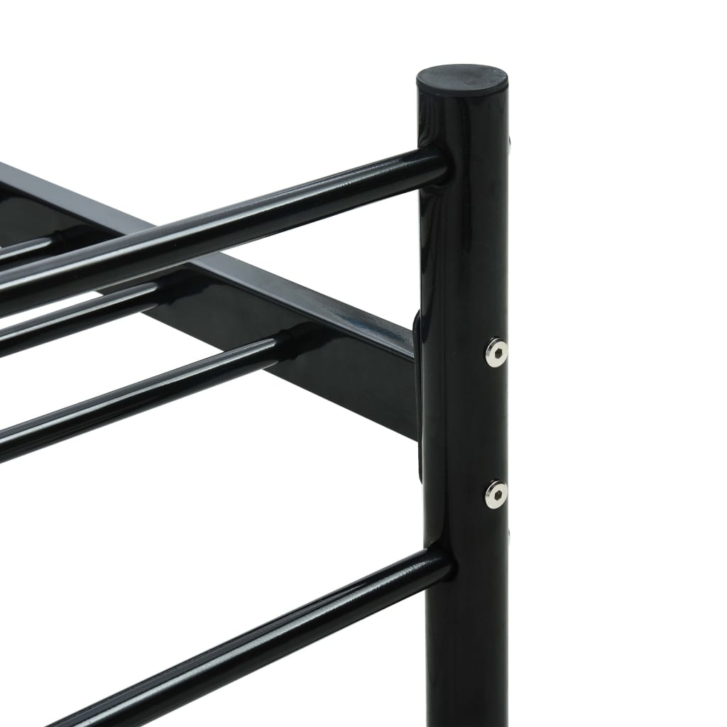VidaXL Bedframe 90x200 Zwart - Licht Beschadigd - 47% Korting!