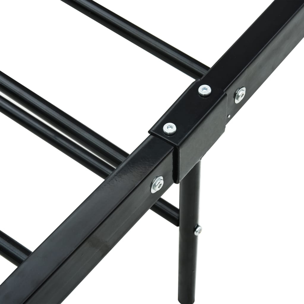 VidaXL Bedframe 90x200 Zwart - Licht Beschadigd - 47% Korting!