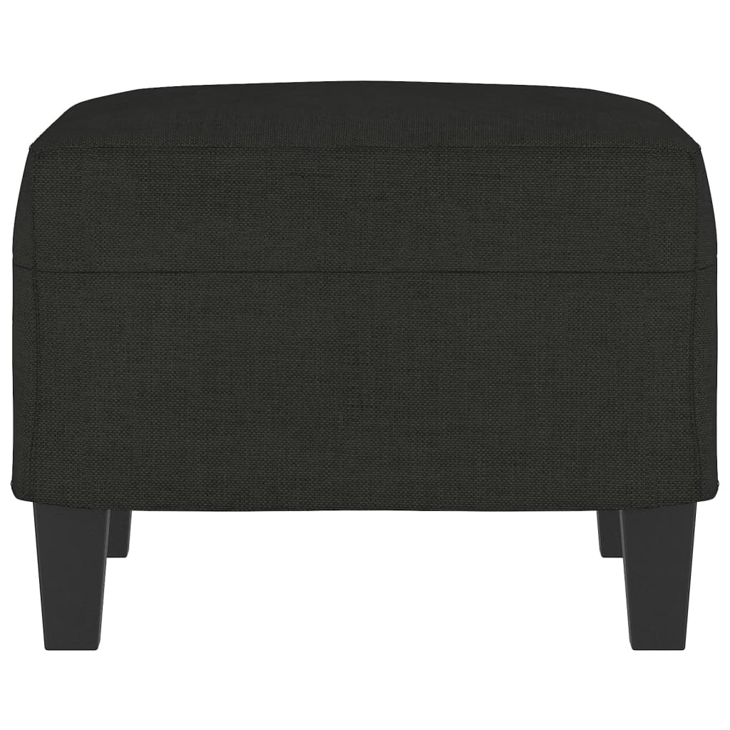 vidaXL Voetenbank Zwart 60x50cm - 35% Korting!
