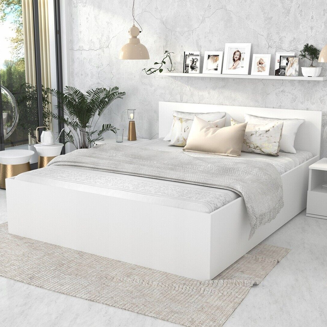 Twijfelaar 120x200 Wit - Opklapbaar - 59% Korting!