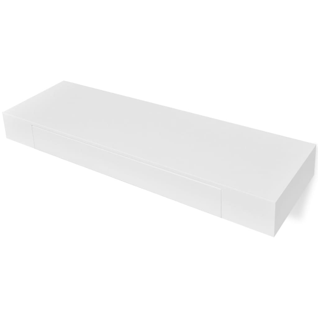 vidaXL Wandschap met Lade Wit - 35% Korting! Zo Goed Als Nieuw