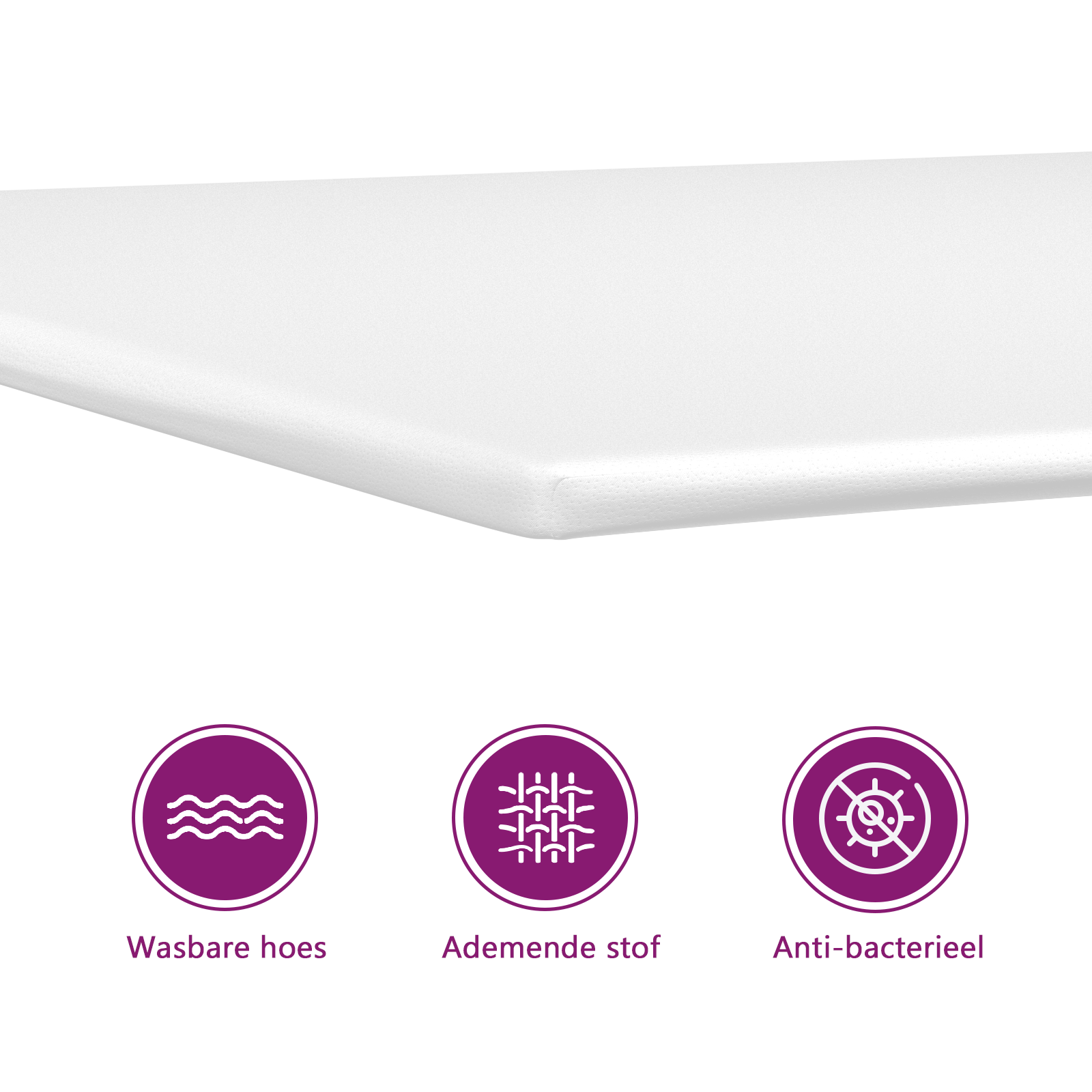 vidaXL Dekmatras 140x200 - Topstaat, 35% Korting!