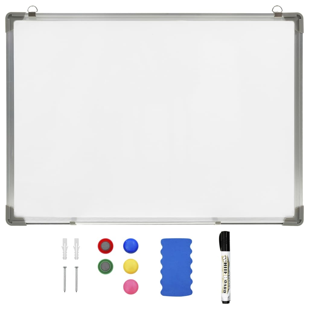 Whiteboard Magnetisch 90x60cm + Accessoires - 35% Korting!