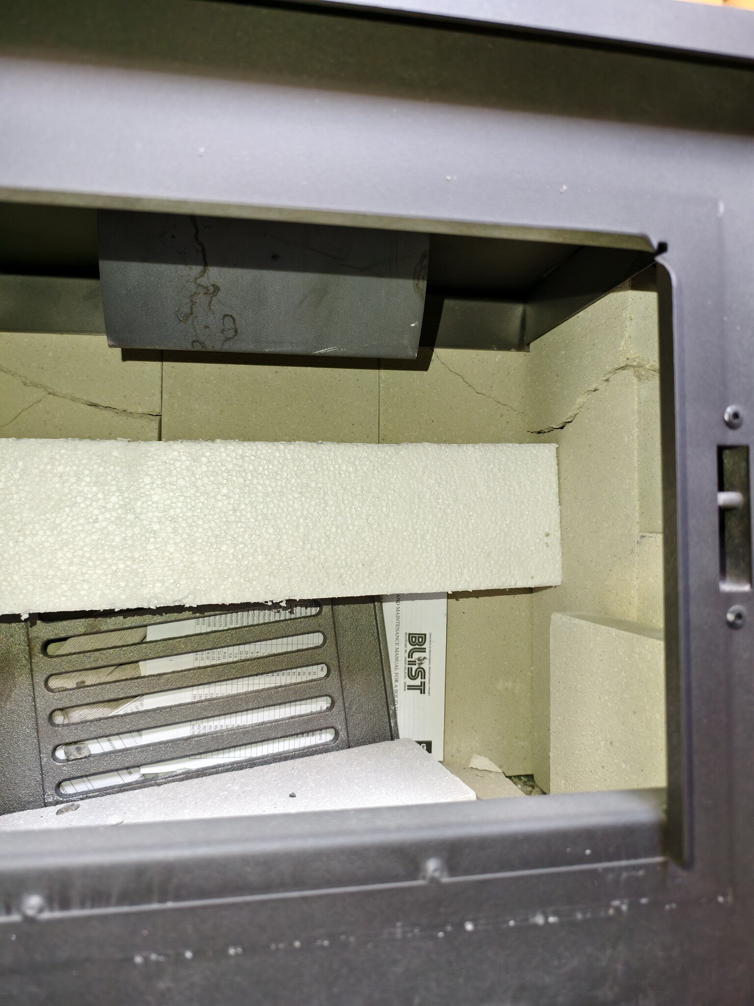 Houtkachel 12KW - Staal - 60% Korting! (Beschadigd)