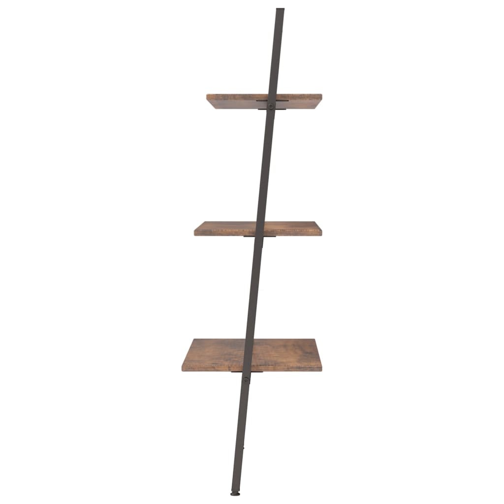 VidaXL Ladderrek Donkerbruin/Zwart - 35% Korting!