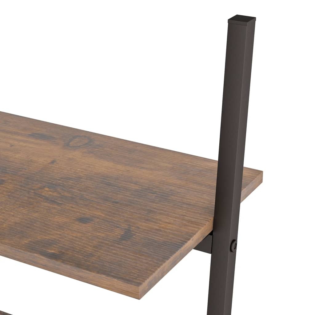 VidaXL Ladderrek Donkerbruin/Zwart - 35% Korting!