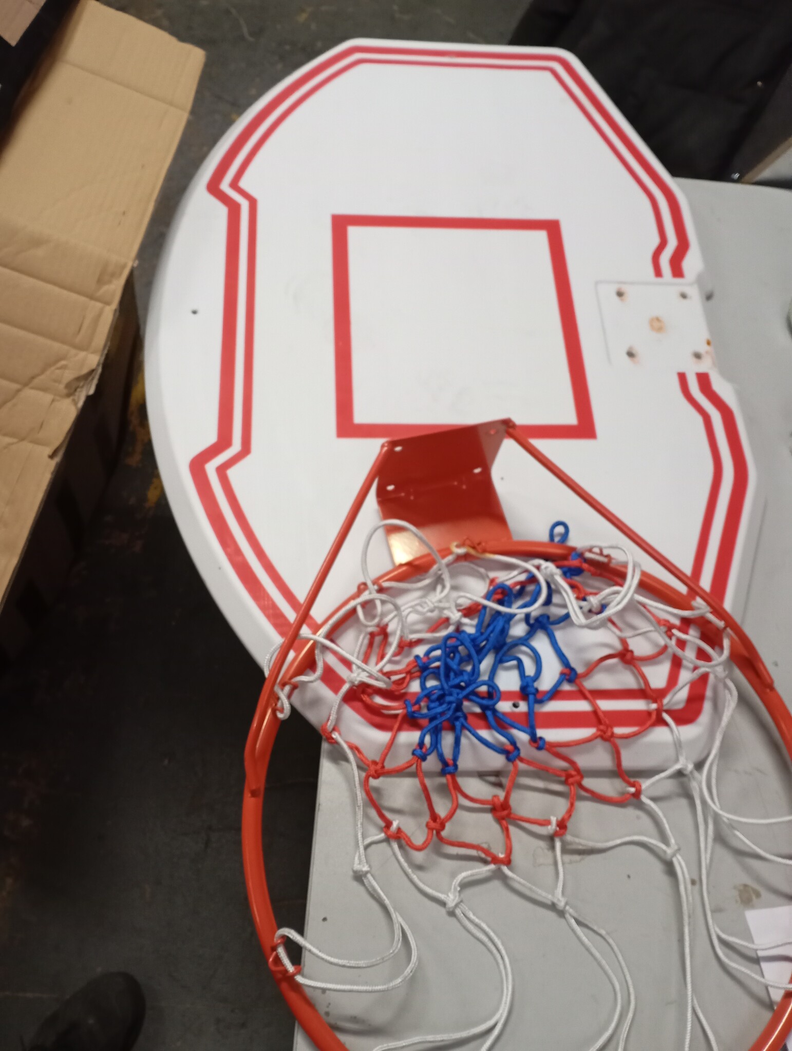 Basketbal Set - Rood/Wit/Blauw - 60% Korting! - Retourtje.nl