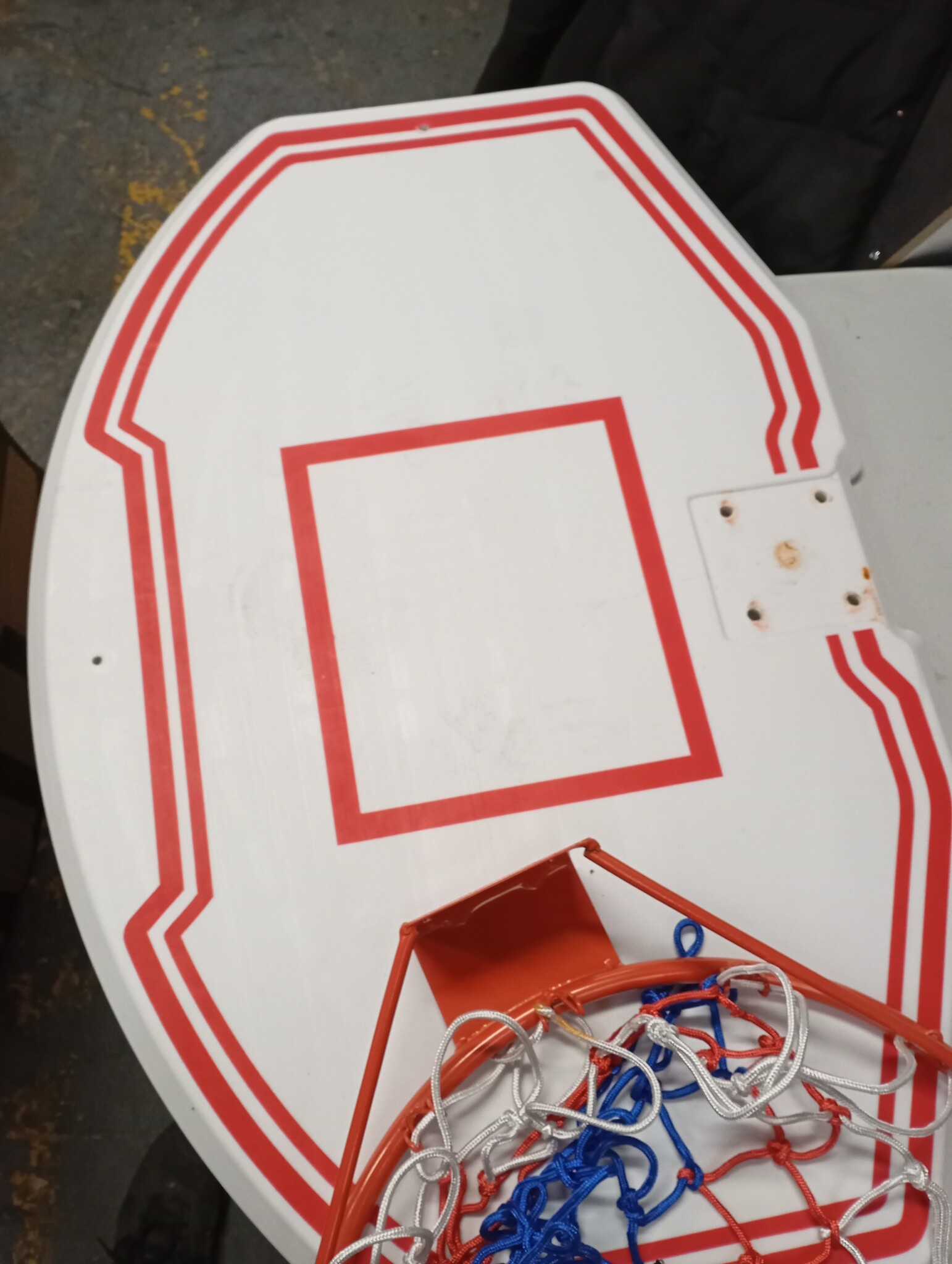 Basketbal Set - Rood/Wit/Blauw - 60% Korting! - Retourtje.nl