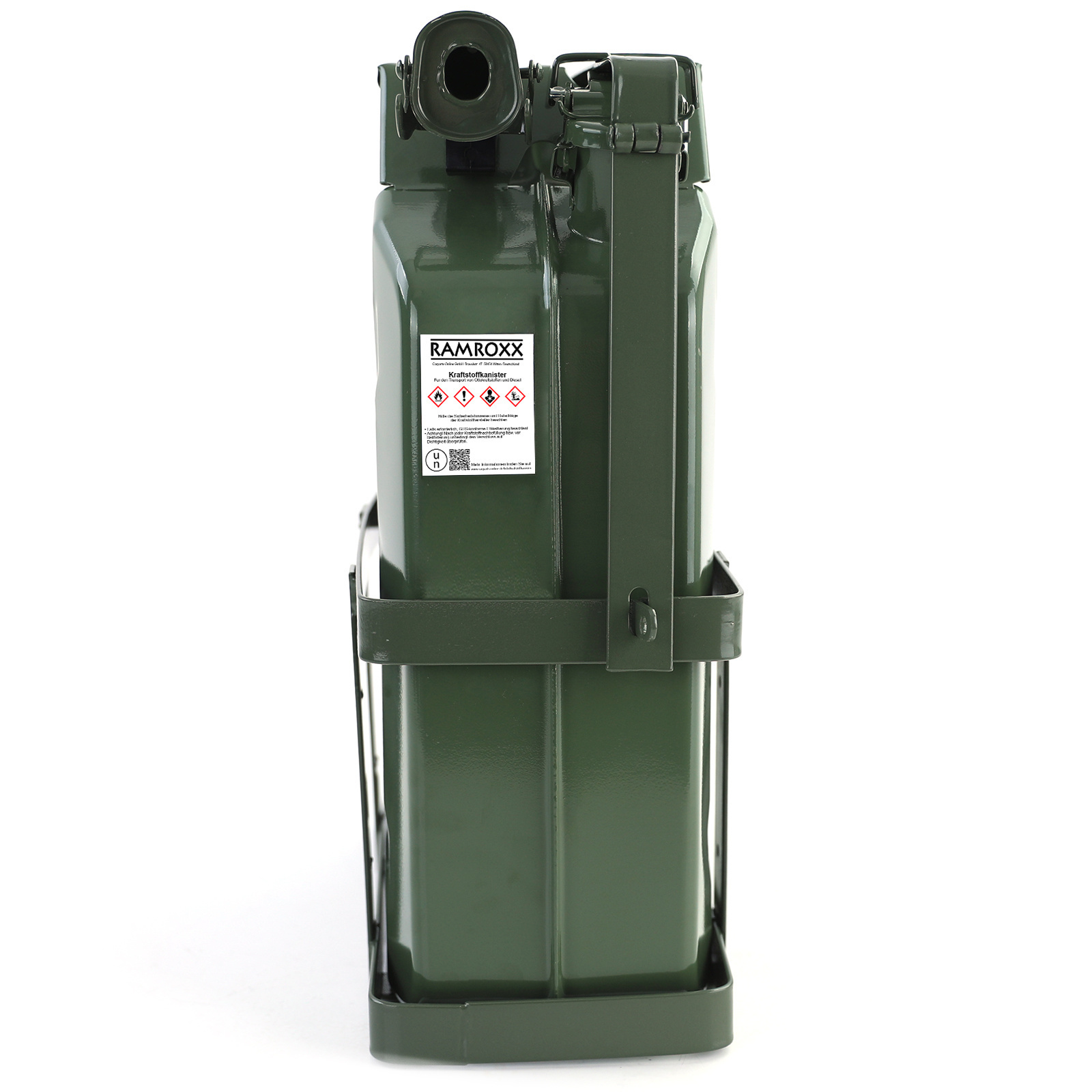 Jerrycan Metaal 20L Groen - BESPAAR 60% - Lichte Schade