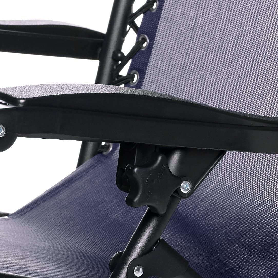 Zero Gravity Tuinstoel Donkerblauw - 55% Korting!