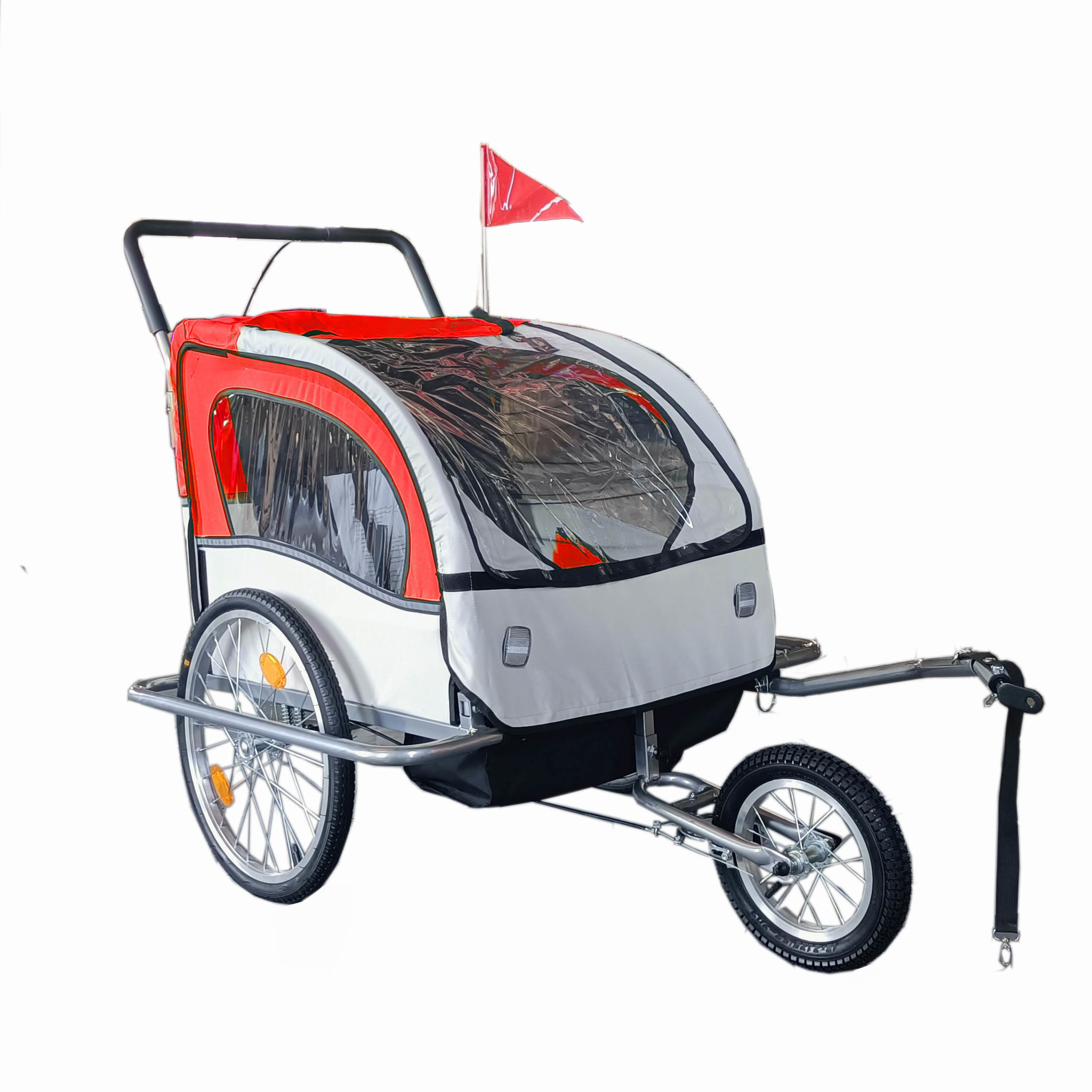 Fietskar Kind Rood met Schokbreker - 55% Korting!