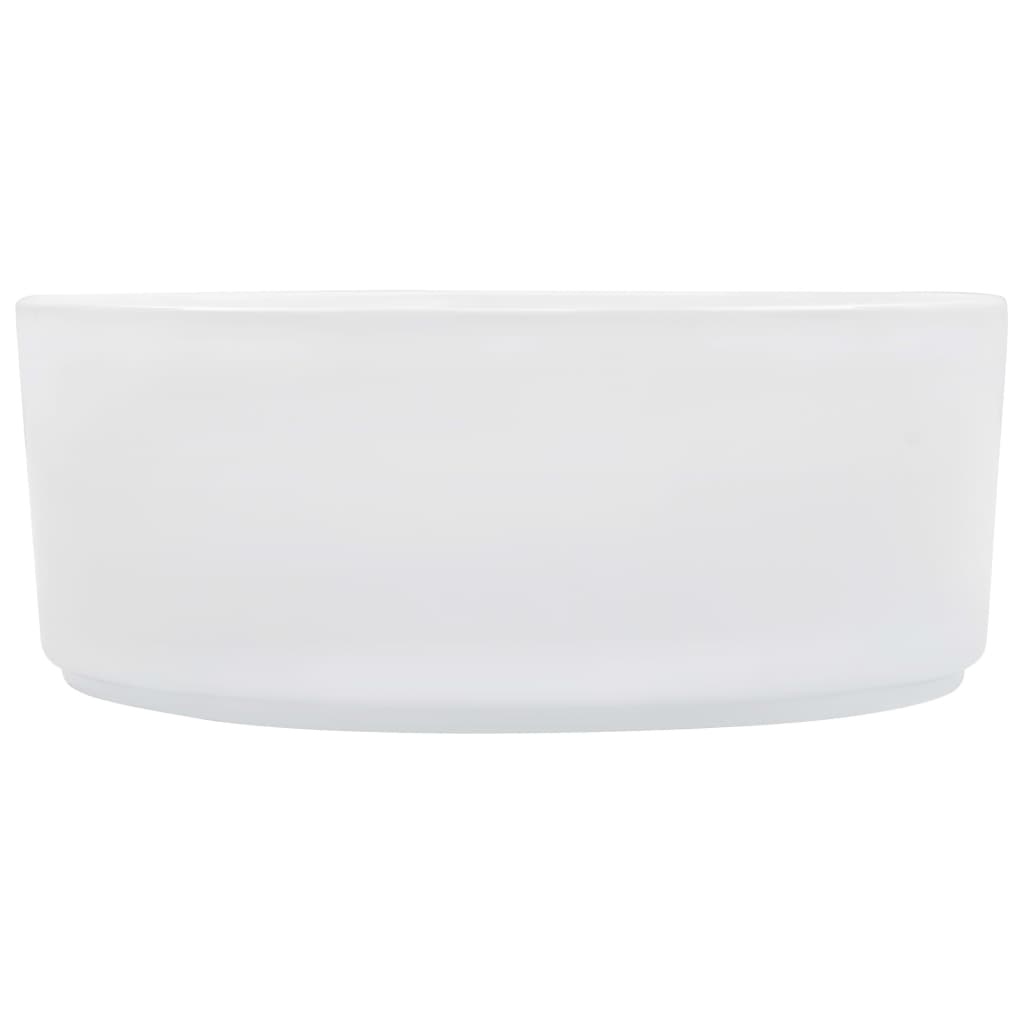 Wastafel Keramiek Wit 36cm - 41% Korting! Zo Goed Als Nieuw!