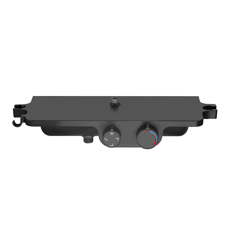 Regendoucheset Zwart 30cm - Thermostaat - 50% Korting!
