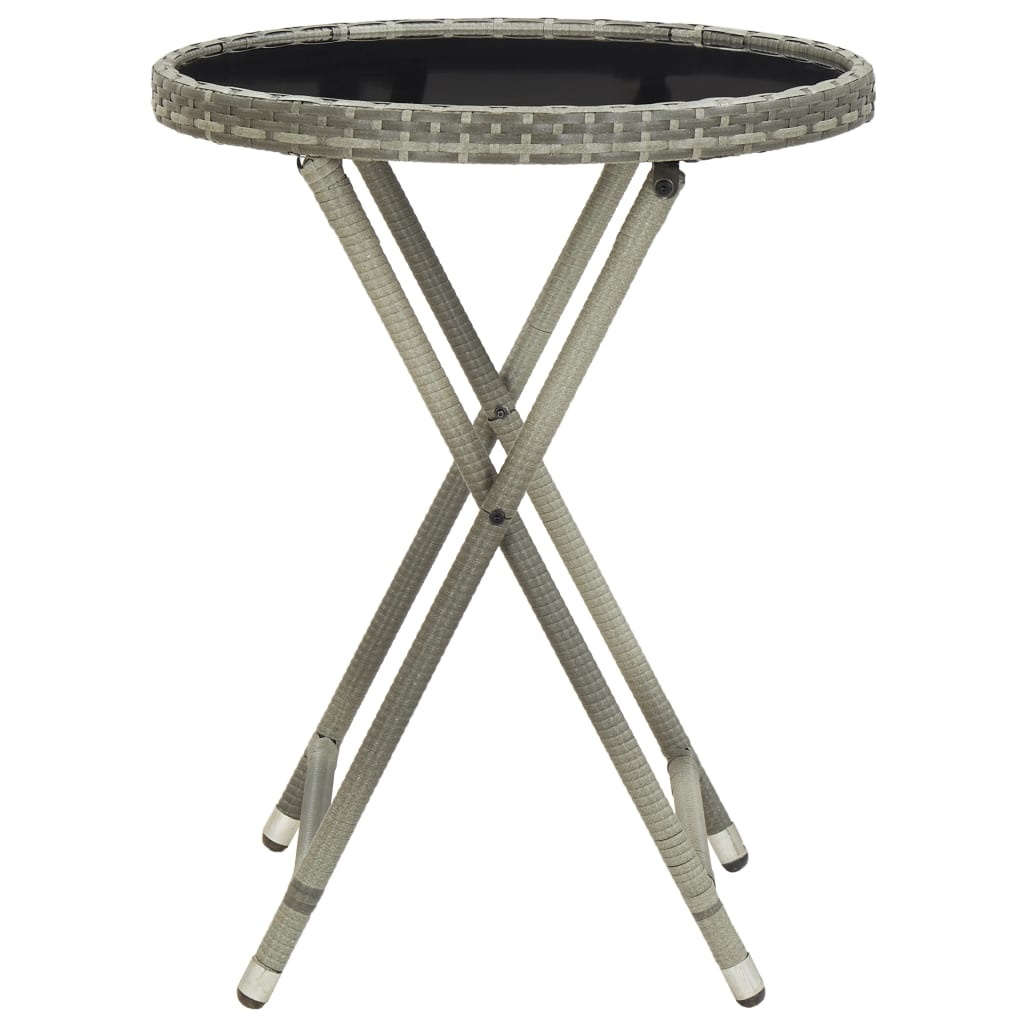 vidaXL Theetafel Grijs 60cm - 35% Korting! Zo Goed Als Nieuw
