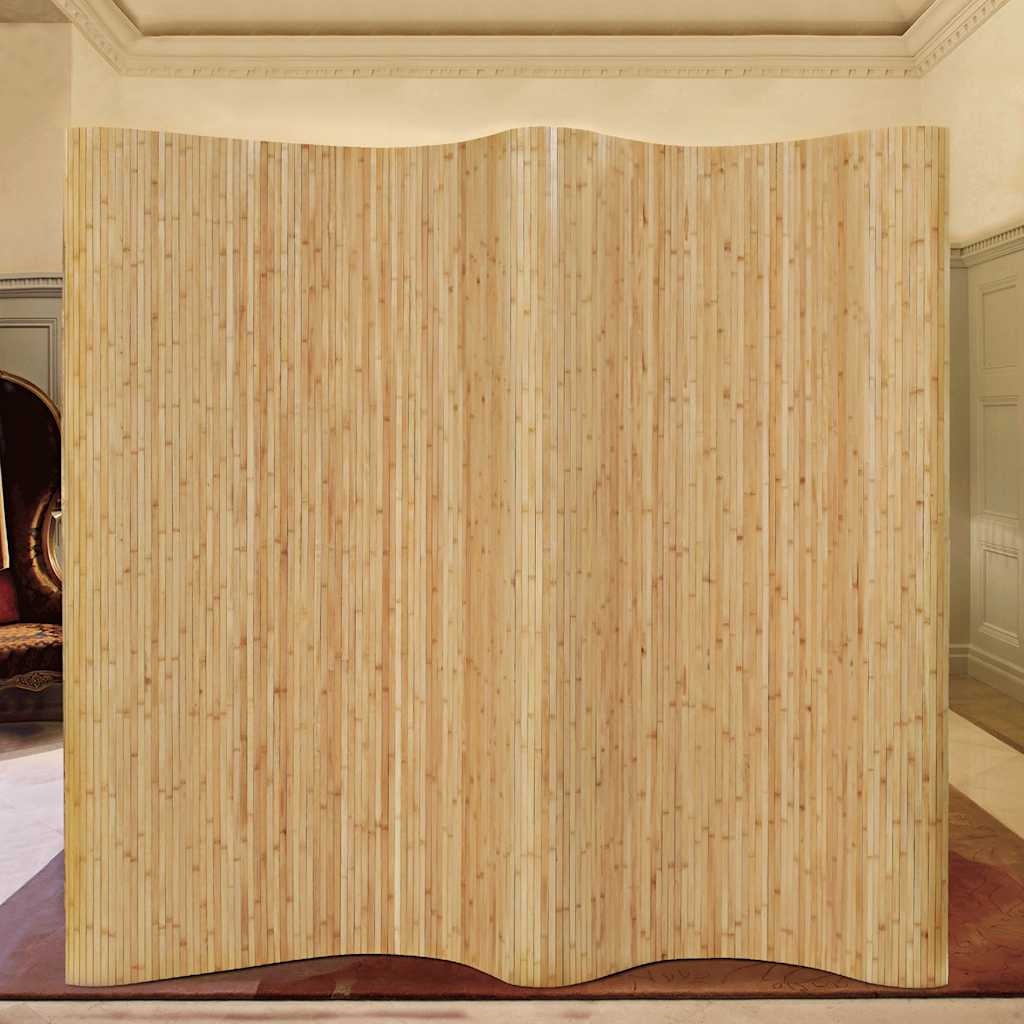 Kamerscherm Bamboe 250x165cm Natuurlijk - 35% Korting!