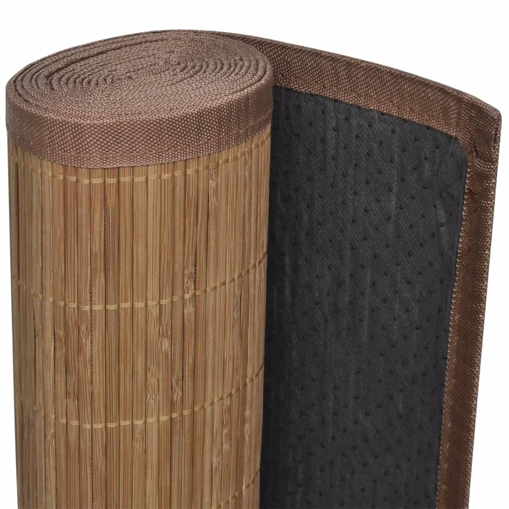 Bamboe Tapijt 150x200cm Bruin - 35% Korting!